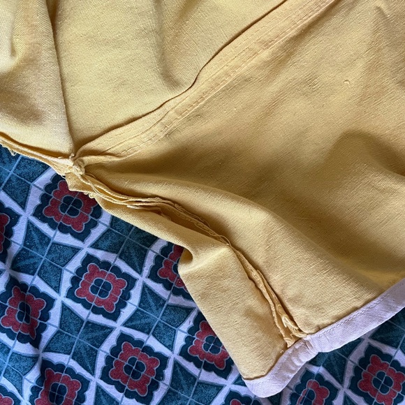 Vintage 60s/70s Yellow Josefa Kaftan - Picture 8 of 8